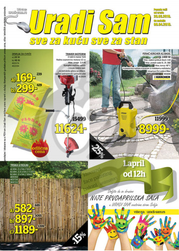 Uradi Sam Katalog Akcija 28 03 08 04 2018 Kuda U Kupovinu