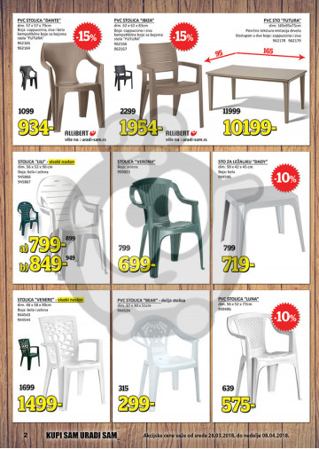 Uradi Sam Katalog Akcija 28 03 08 04 2018 Kuda U Kupovinu