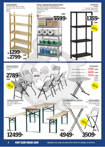 Uradi Sam Katalog Akcija 30 01 10 02 2019 Kuda U Kupovinu