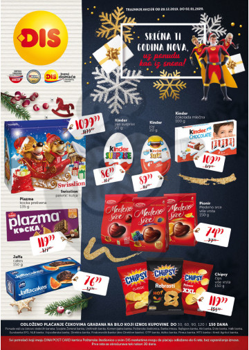 Dis Market Katalog Akcija 20 12 2019 02 01 2020 Kuda U Kupovinu