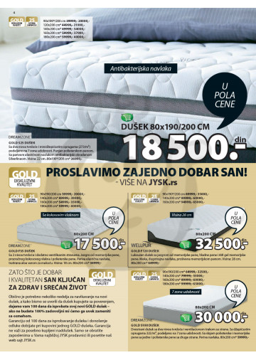 Jysk Katalog Akcija 05 10 18 10 2017 Kuda U Kupovinu