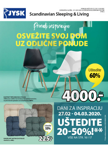 Jysk Katalog Akcija 27 02 11 03 2020 Kuda U Kupovinu