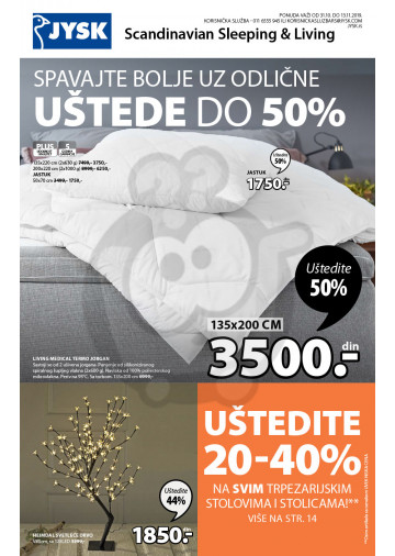 Jysk Katalog Akcija 31 10 13 11 2019 Kuda U Kupovinu