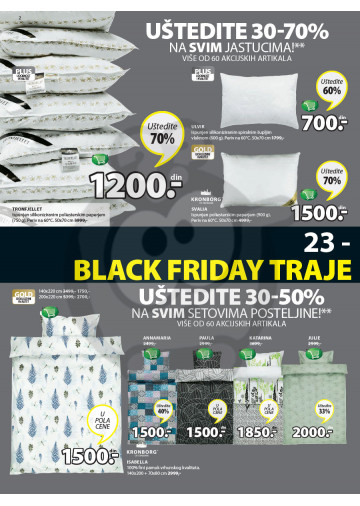Jysk Katalog Akcija Black Friday 23 11 26 11 2017 Kuda U Kupovinu