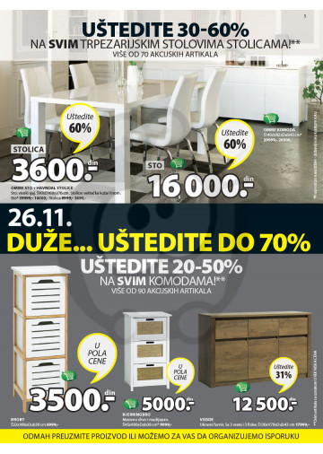 Jysk Katalog Akcija Black Friday 23 11 26 11 2017 Kuda U Kupovinu