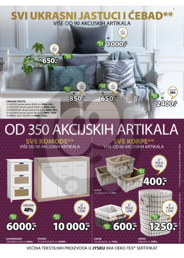 Jysk Katalog Novogodisnja Ponuda 18 12 24 12 2017 Kuda U Kupovinu