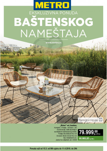 Metro Katalog Akcija Bastenski Namestaj 15 03 11 04 2018 Kuda U Kupovinu