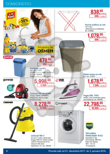 Metro Katalog Akcija Neprehrana 21 12 2017 03 01 2018 Kuda U Kupovinu