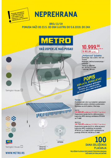 Metro Katalog Akcija Neprehrana 23 05 05 06 2019 Kuda U Kupovinu