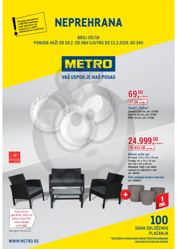 Metro Katalog Akcija Neprehrana 28 02 13 03 2019 Kuda U Kupovinu