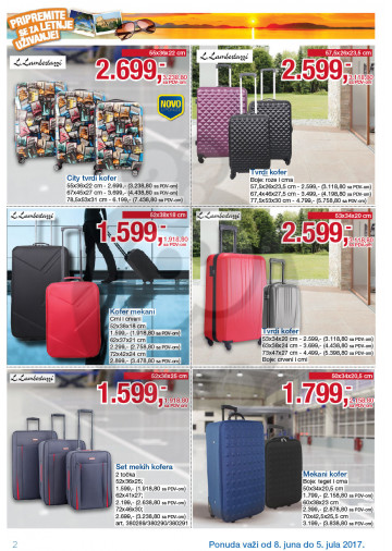 Metro Katalog Akcija Sve Za Putovanje 08 06 21 06 2017 Kuda U Kupovinu