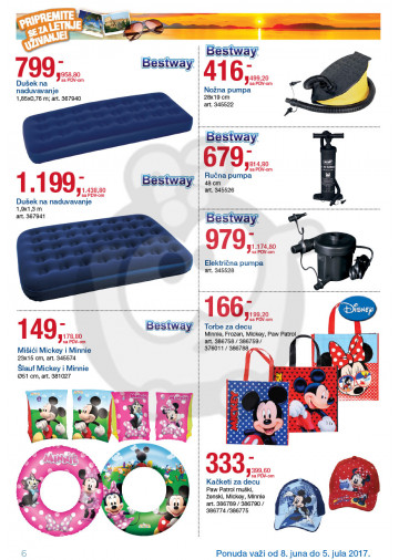 Metro Katalog Akcija Sve Za Putovanje 08 06 21 06 2017 Kuda U Kupovinu