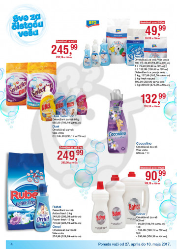 Metro Katalog Akcija Sve Za Pranje Vesa 27 04 10 05 2017 Kuda U Kupovinu