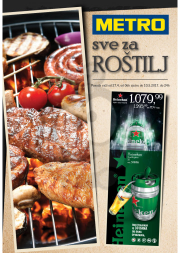 Metro Katalog Akcija Sve Za Rostilj 27 04 10 05 2017 Kuda U Kupovinu
