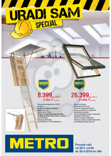 Metro Katalog Akcija Uradi Sam 29 03 25 04 2018 Kuda U Kupovinu
