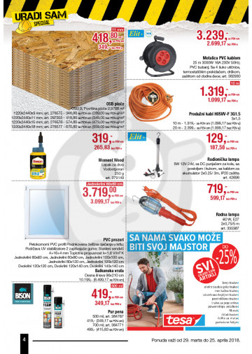 Metro Katalog Akcija Uradi Sam 29 03 25 04 2018 Kuda U Kupovinu