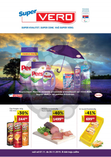 Super Vero Katalog Akcija07 11 20 11 2019 Kuda U Kupovinu