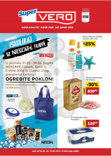 Super Vero Katalog Akcija 06 06 19 06 2019 Kuda U Kupovinu