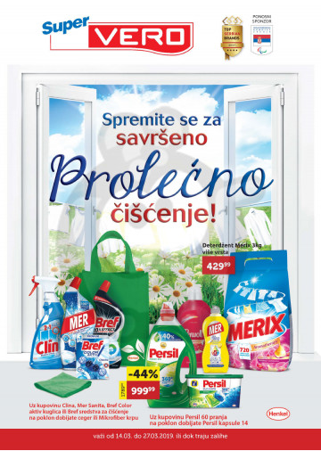Super Vero Katalog Akcija 14 03 27 03 2019 Kuda U Kupovinu