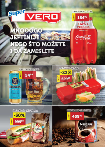 Super Vero Katalog Akcija 27 04 10 05 2018 Kuda U Kupovinu