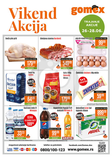 Gomex Vikend Akcija 26 06 28 06 2020 Kuda U Kupovinu