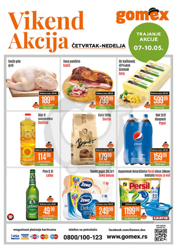 Gomex Vikend Akcija 07 05 10 05 2020 Kuda U Kupovinu