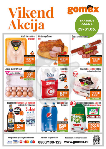 Gomex Vikend Akcija 29 05 31 05 2020 Kuda U Kupovinu