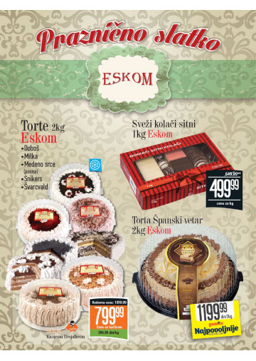 Home Eskom Zamrznute Torte I Kolaci