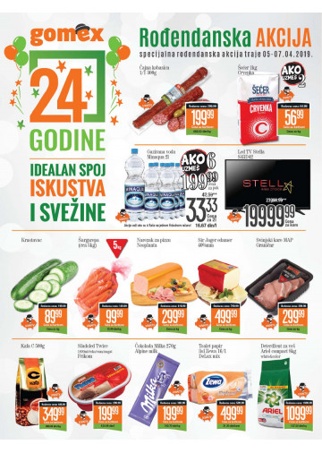Gomex Katalog Akcija Magazin 05 04 18 04 2019 Kuda U Kupovinu