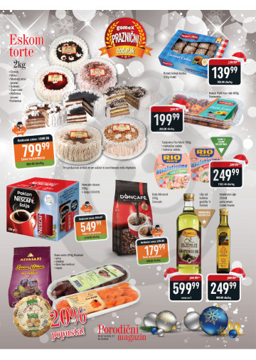 Gomex Katalog Akcija Magazin 23 12 2016 12 01 2017 Kuda U Kupovinu