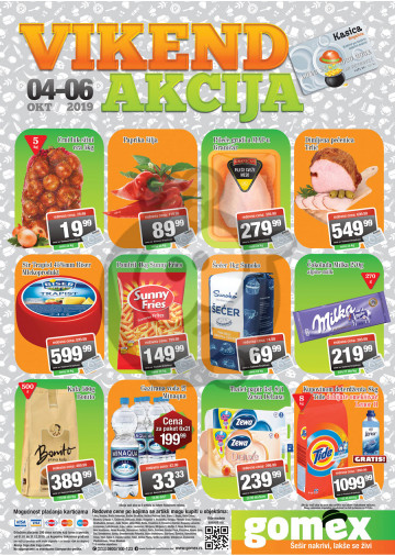 Gomex Vikend Akcija 04 10 06 10 2019 Kuda U Kupovinu