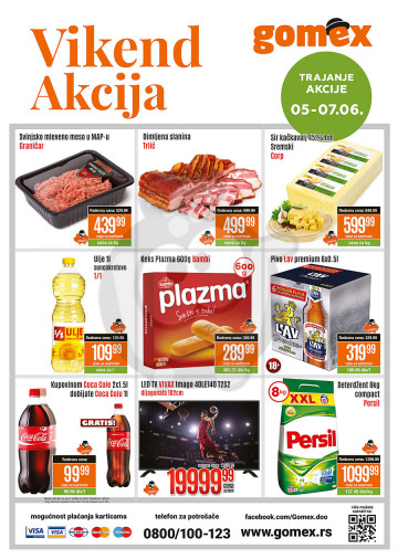 Gomex Vikend Akcija 05 06 07 06 2020 Kuda U Kupovinu