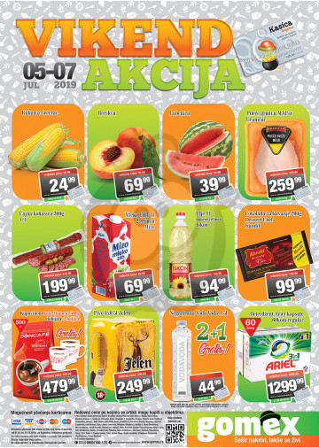 Gomex Vikend Akcija 05 07 07 07 2019 Kuda U Kupovinu