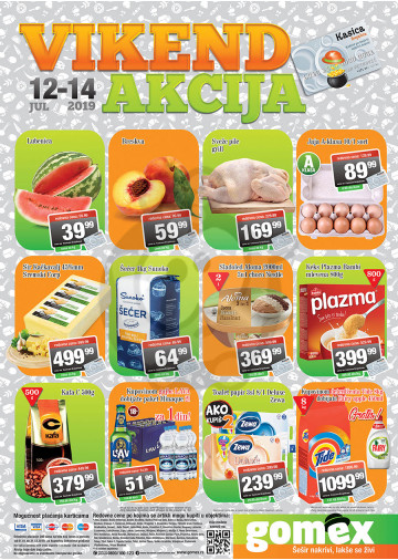 Gomex Vikend Akcija 12 07 14 07 2019 Kuda U Kupovinu