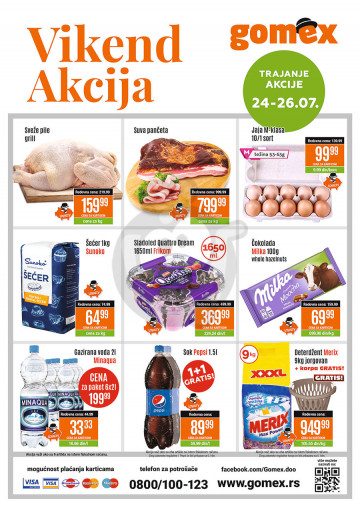 Gomex Vikend Akcija 24 07 26 07 2020 Kuda U Kupovinu