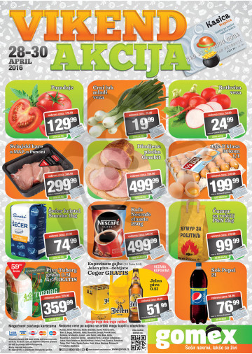 Gomex Vikend Akcija 28 04 30 04 2016 Kuda U Kupovinu