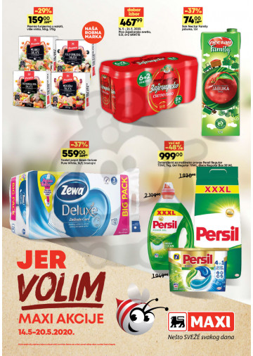 Maxi Nedeljna Akcija 14 05 20 05 2020 Kuda U Kupovinu