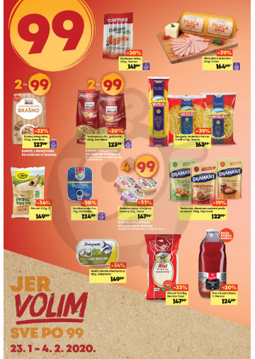Maxi Akcija Sve Za 99 Din 23 01 04 02 2020 Kuda U Kupovinu