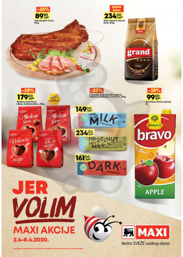 Maxi Nedeljna Akcija 02 04 08 04 2020 Kuda U Kupovinu