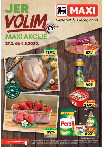 Maxi Nedeljna Akcija 27 02 04 03 2020 Kuda U Kupovinu