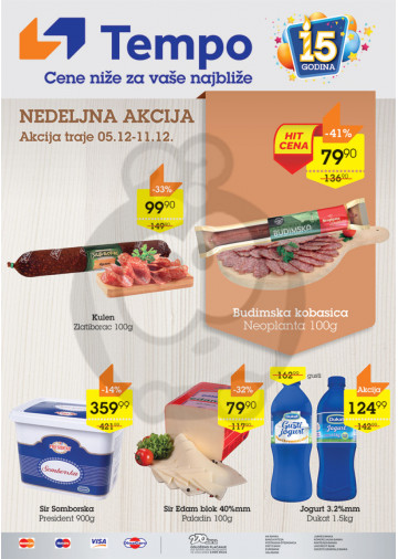 Tempo Nedeljna Akcija 05 12 11 12 2019 Kuda U Kupovinu