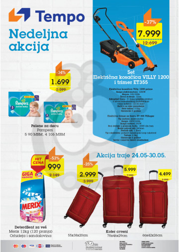 Tempo Nedeljna Akcija 24 05 30 05 2019 Kuda U Kupovinu