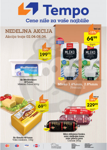 Tempo Nedeljna Akcija 02 04 08 04 2020 Kuda U Kupovinu