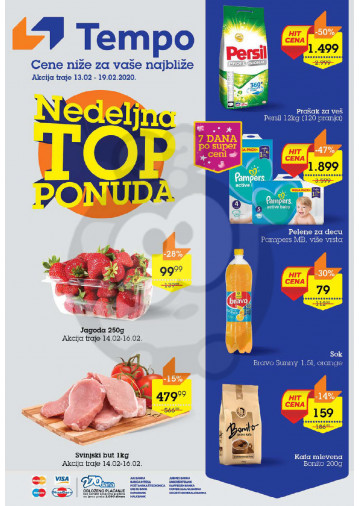 Tempo Nedeljna Akcija 13 02 19 02 2020 Kuda U Kupovinu