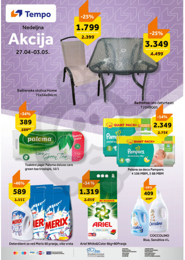 Tempo Nedeljna Naj Akcija 27 04 03 05 2018 Kuda U Kupovinu