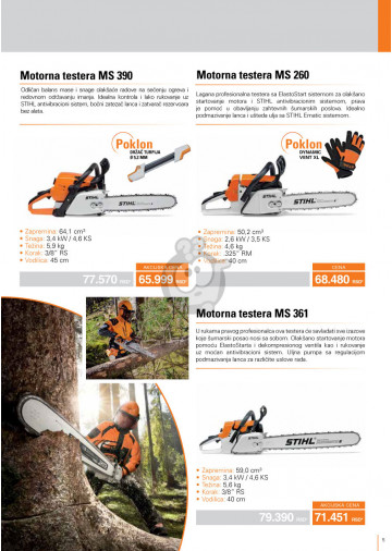 Stihl Velika Jesenja Akcija 01 09 31 10 2017 Kuda U Kupovinu