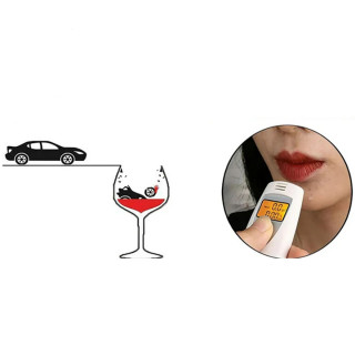 Praktičan džepni alkotester