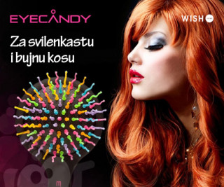 EyeCandy - Četka za svilenkastu i bujnu kosu