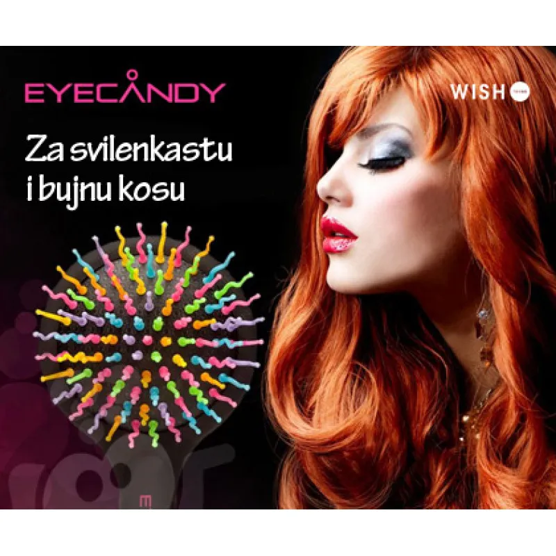 EyeCandy - Četka za svilenkastu i bujnu kosu