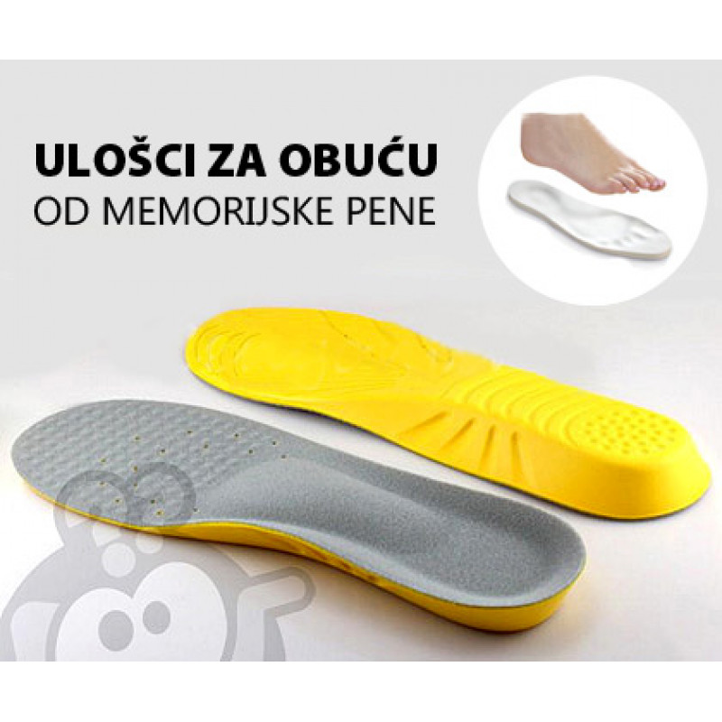 Anatomski ulošci od memorijske pene
